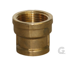 Brass sleeve, reduced - 3/8" x 1/4"